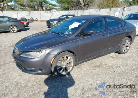 2015 Chrysler 200 S z USA, uszkodzony, nr VIN 1C3CCCBB7FN505716